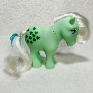 6” 2017 My Little Pony MLP Basic Fun Retro Minty 35th Anniversary Shamrock Pony
